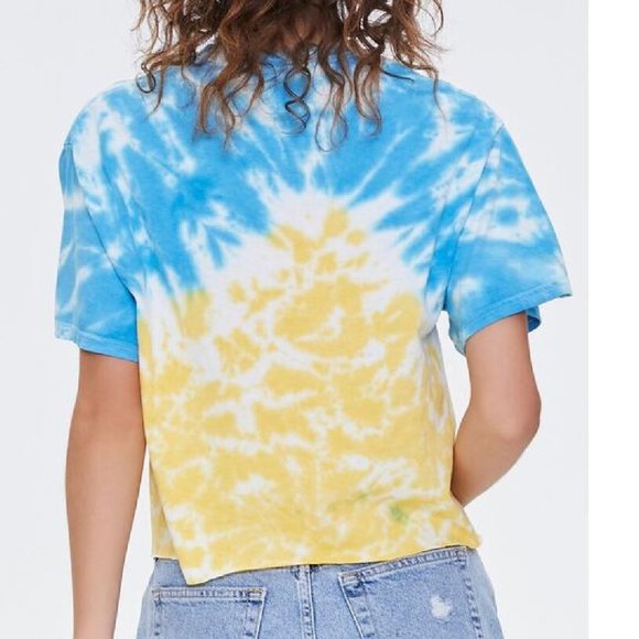 Poison Greatest Hits 1986-1996 Logo rock Tie Dye Official T-Shirt S/M NWT - Picture 4 of 4